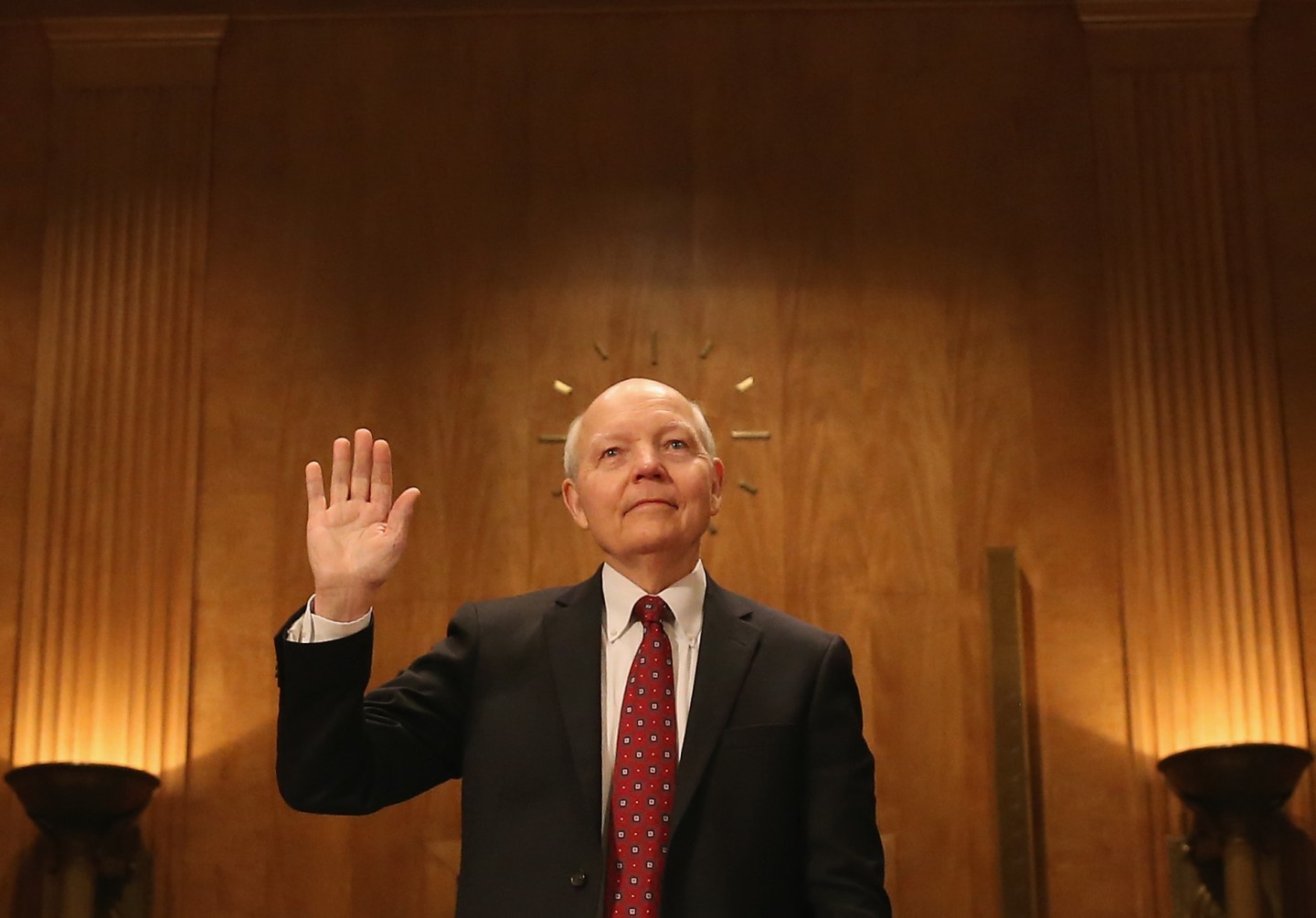 IRS Commissioner John Koskinen Testifies To Senate Hearing On Dept.'s Challenges In Implementing The Affordable Care Act