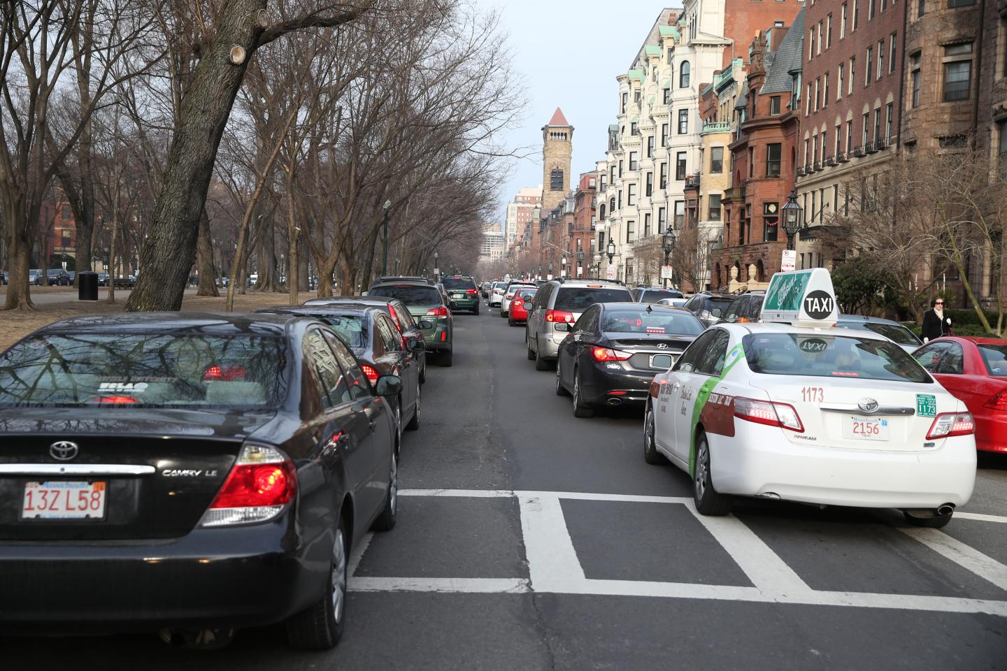 Nine Alarm Fire In Boston's Back Bay