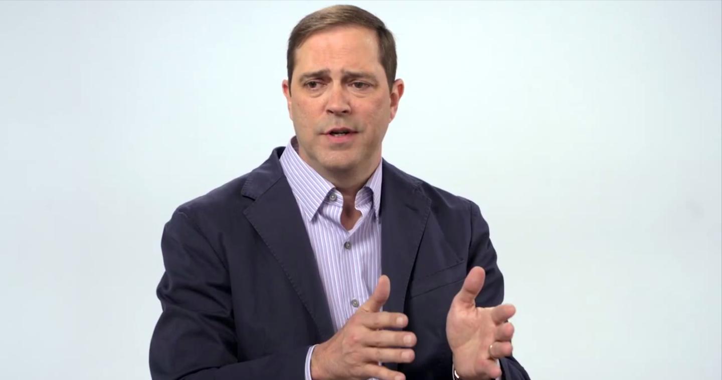 Cisco CEO Chuck Robbins screenshot