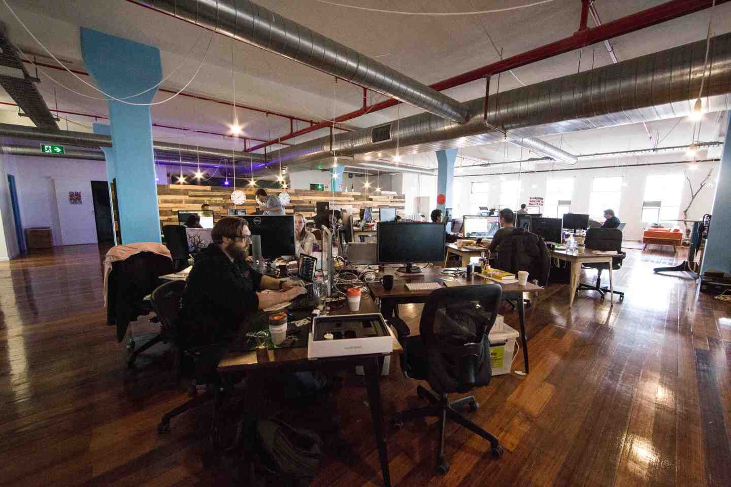 The Culture Amp office, circa April 2015.