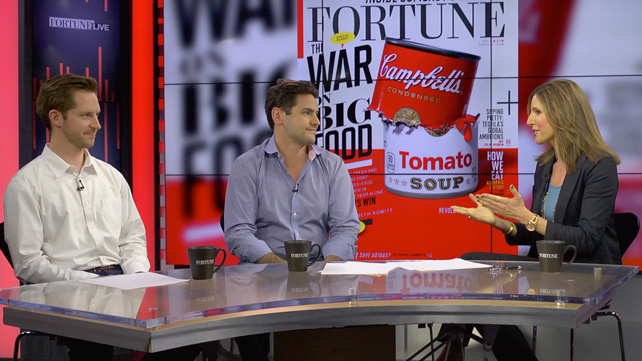 Fortune Live for May 22, 2015: GrubHub, Plated, and the war on big food