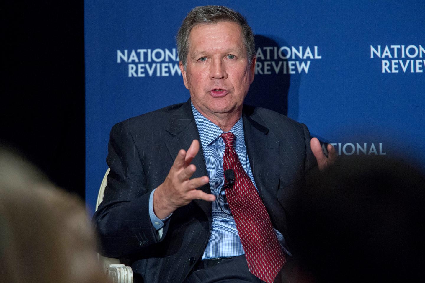 Marco Rubio And John Kasich Speak At National Review Institute 2015 Ideas Summit