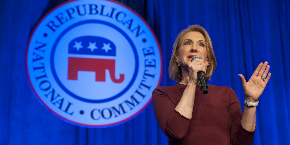 Carly Fiorina Won The Early Gop Debate Fortune