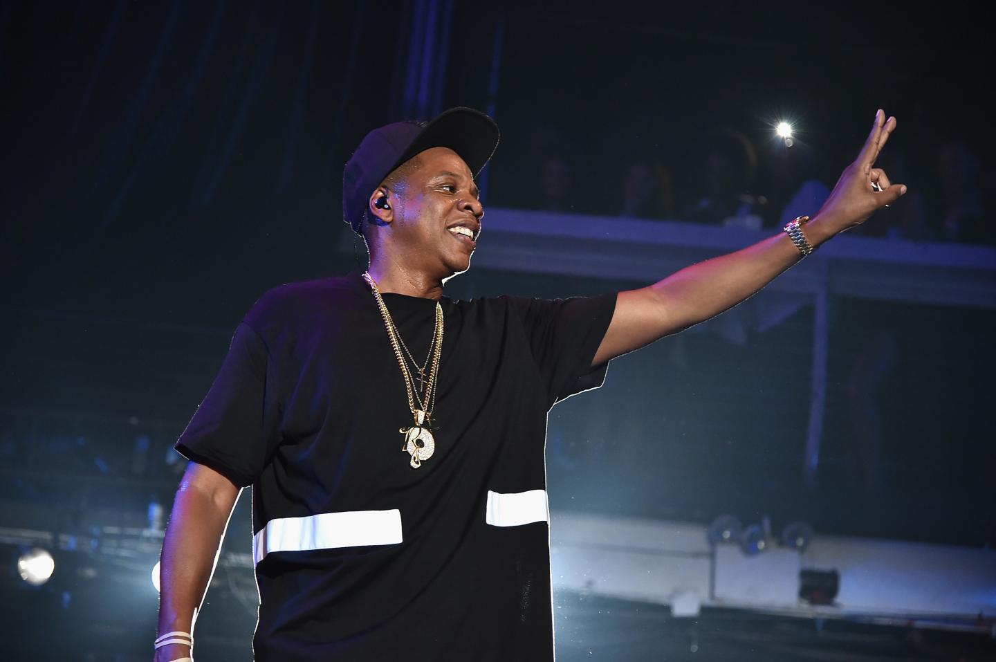 TIDAL X: Jay-Z B-sides in NYC on May 17, 2015 in New York City.