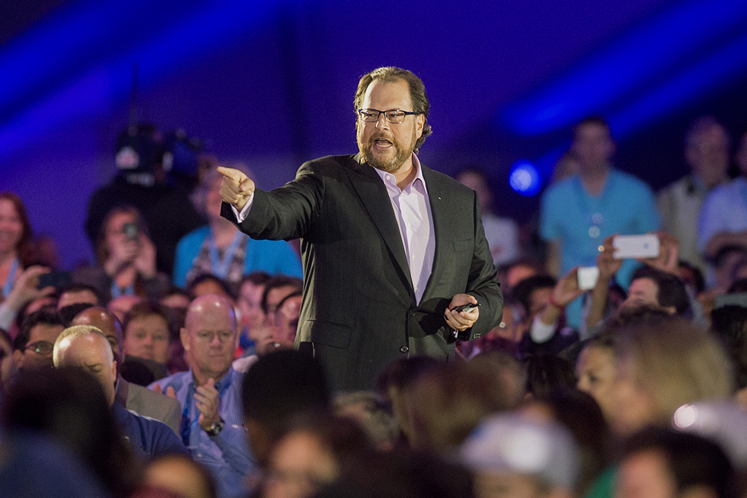 Marc Benioff confederate flag