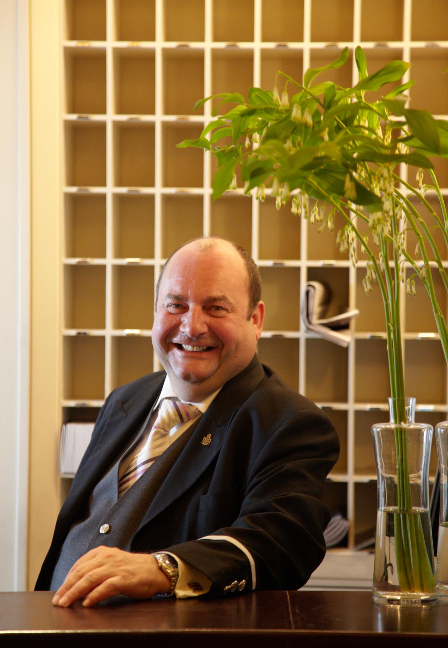 Martin Ballard of Claridge's in London