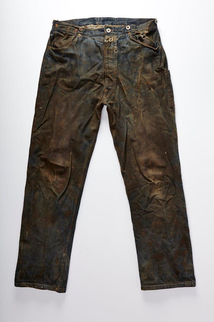 This is what a 130-year-old pair of jeans looks like