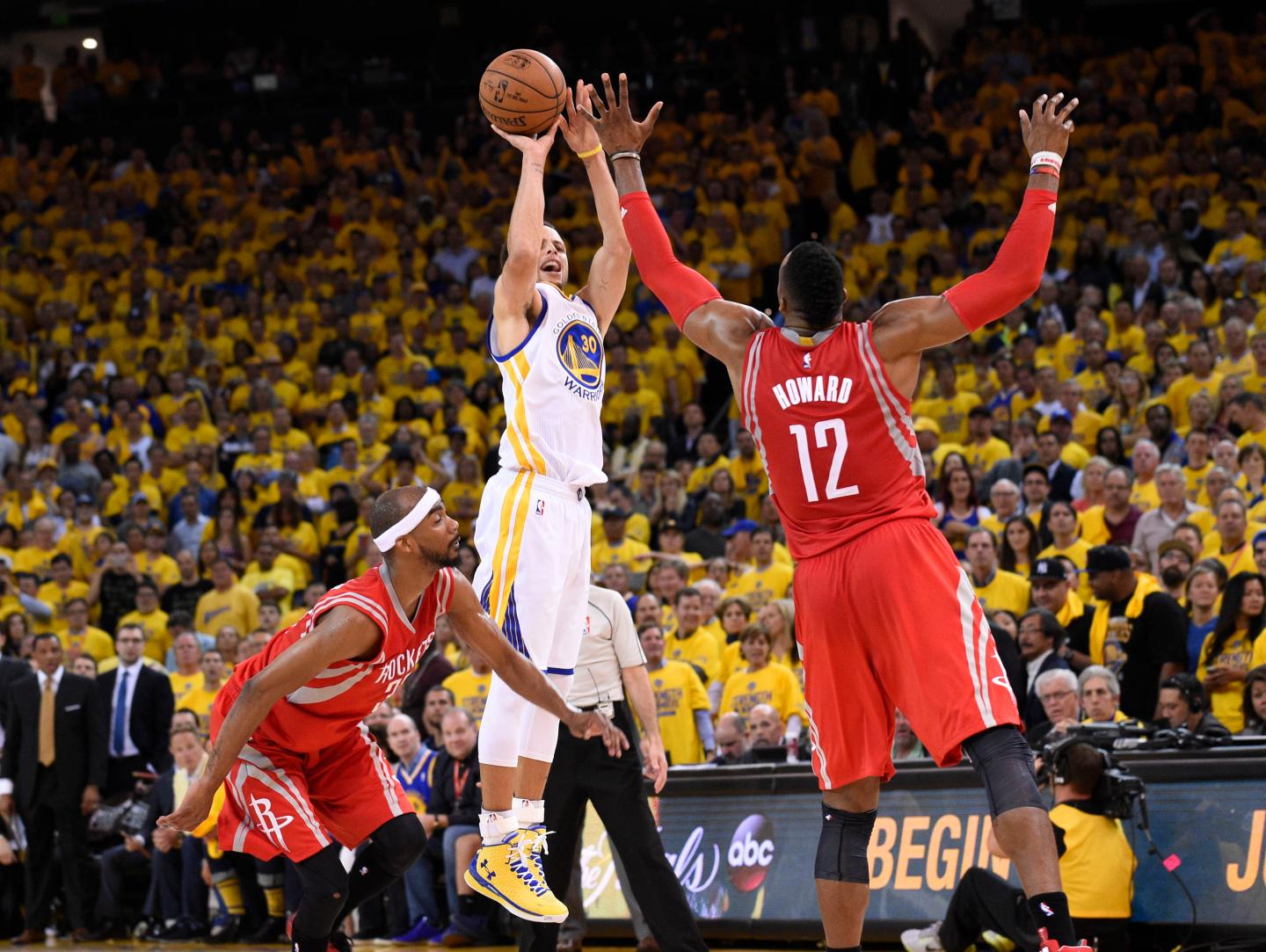 NBA: Playoffs-Houston Rockets at Golden State Warriors