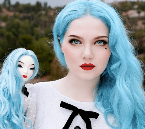 A photo from Doe Deere's Instagram account in a Richard Prince copyright controversy