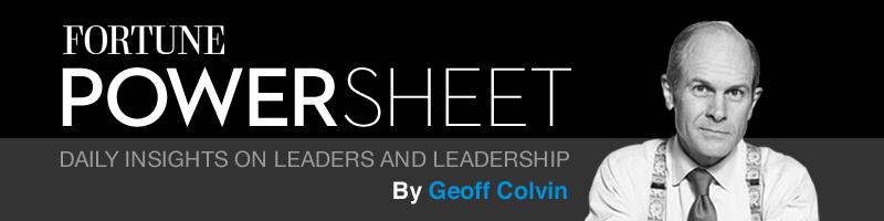Introducing Power Sheet, Fortune’s daily guide on leaders and leadership