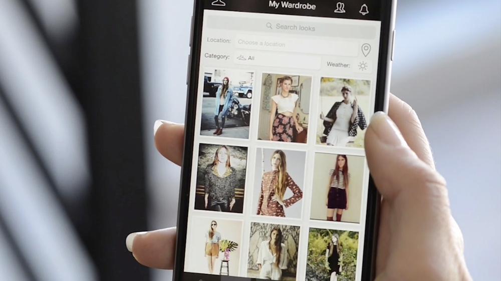 Cloth fashion tech app