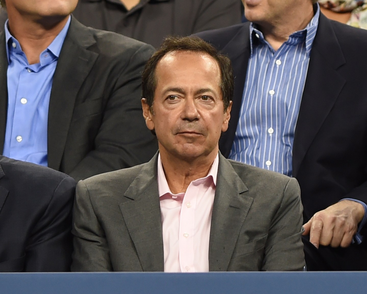 US Open 2014 - Day 2 - Roger Federer of Switzerland defeats Marinko Matosevic