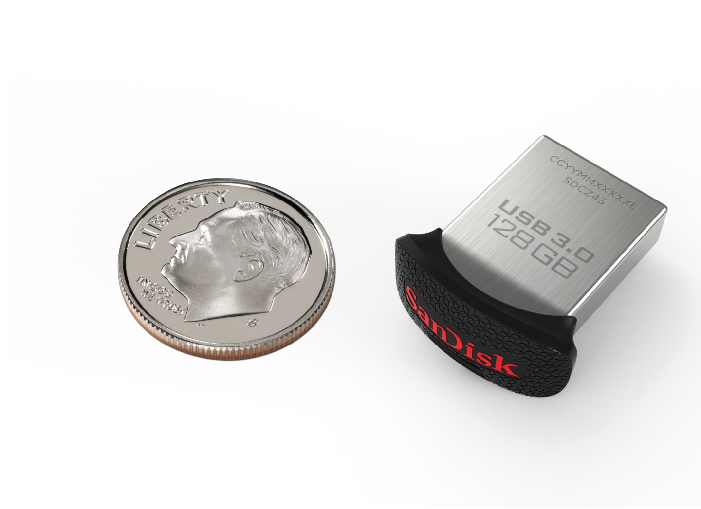 128GB SanDisk Ultra Fit USB 3.0 Flash Drive