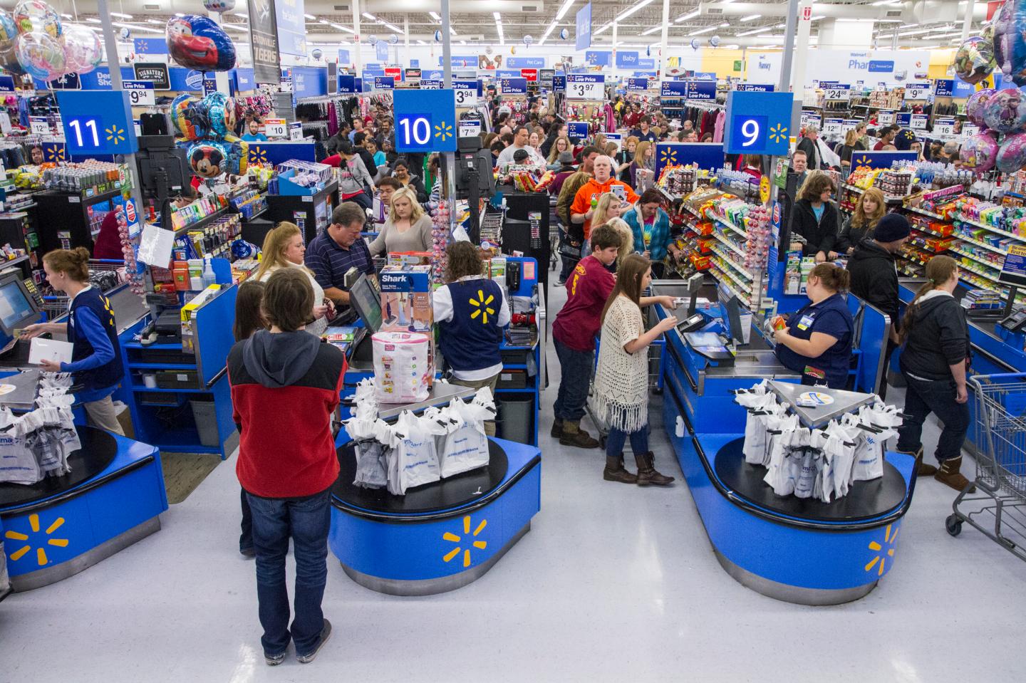 Walmart's Black Friday Starts Strong in Bentonville