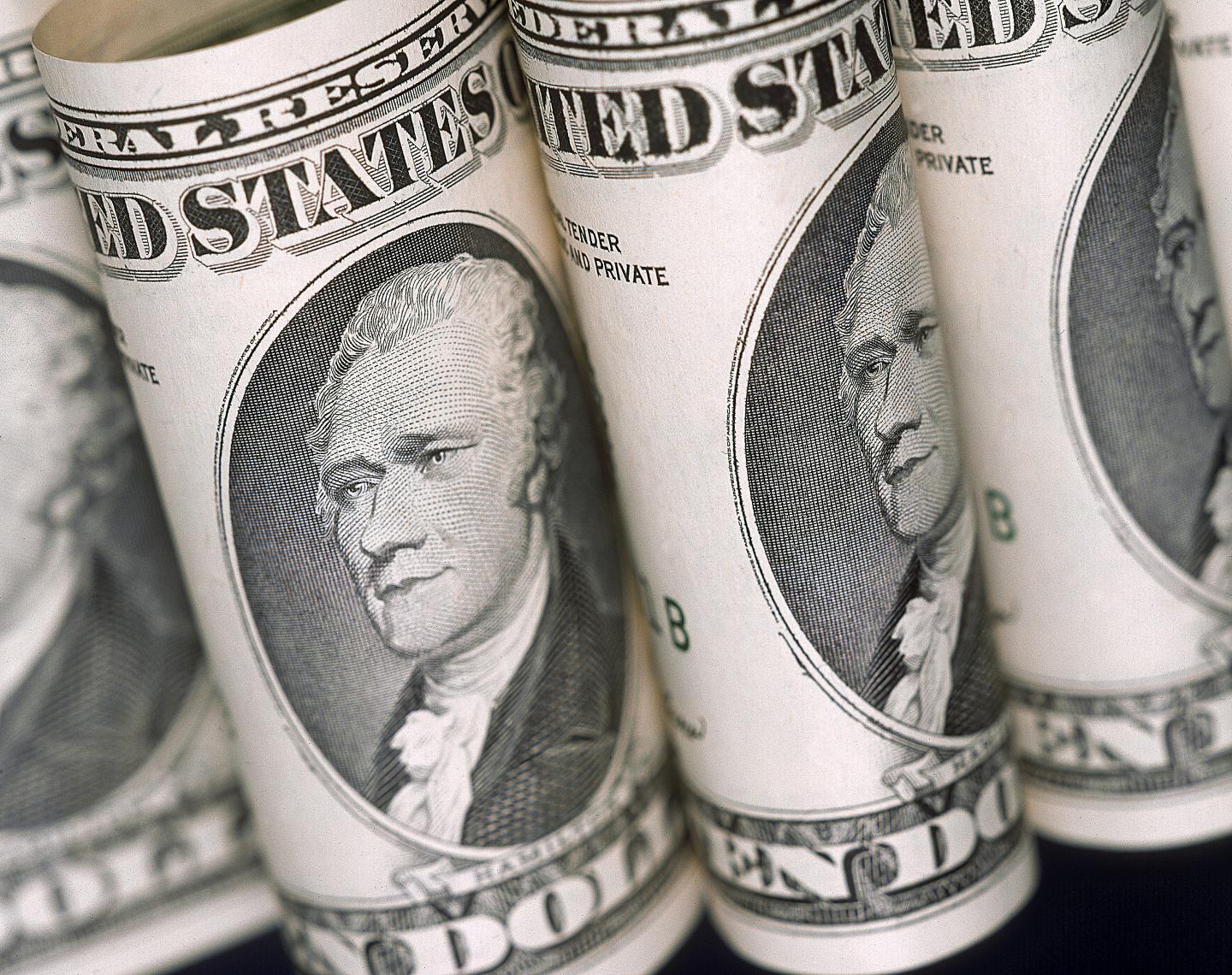 Hamilton $10 bill