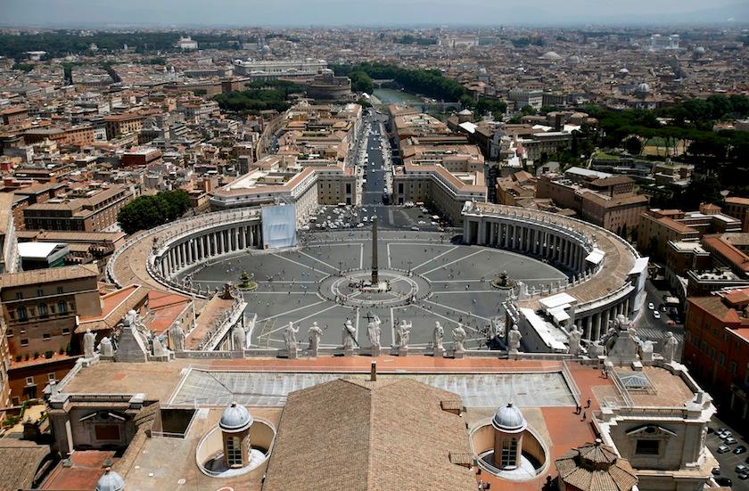 St Peter's Basilica As Vatican Bank Commits to Fight Money Laundering