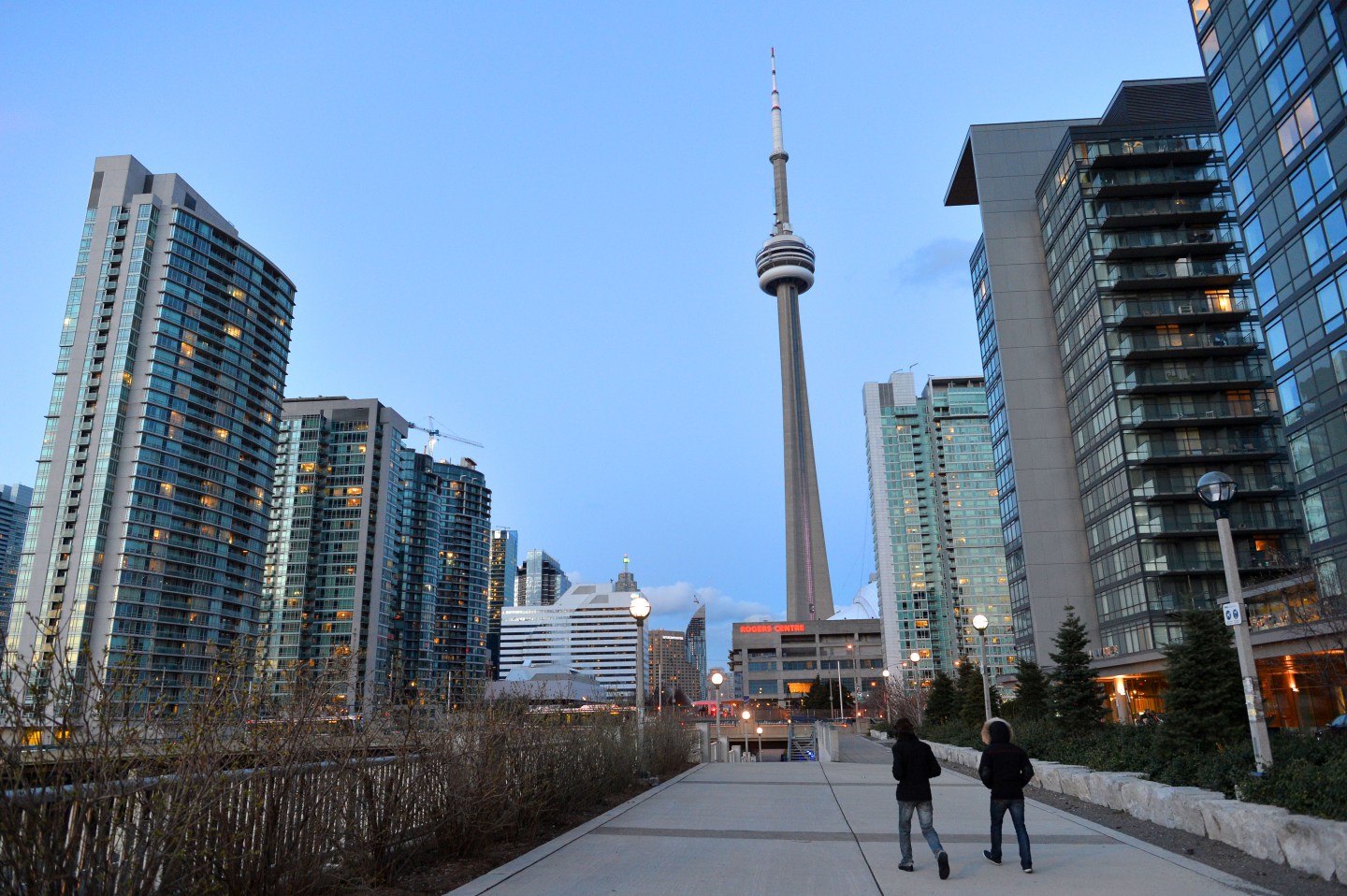 Downtown Toronto At Night