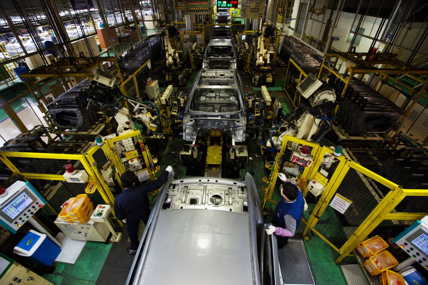 Inside A Hyundai Motor Co. Factory Ahead Of 4Q Earnings Results