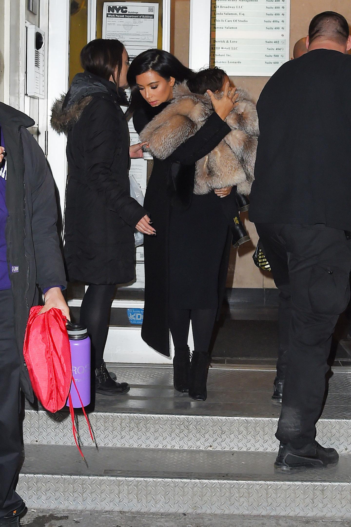 BuzzFoto Celebrity Sightings In New York - February 11, 2015