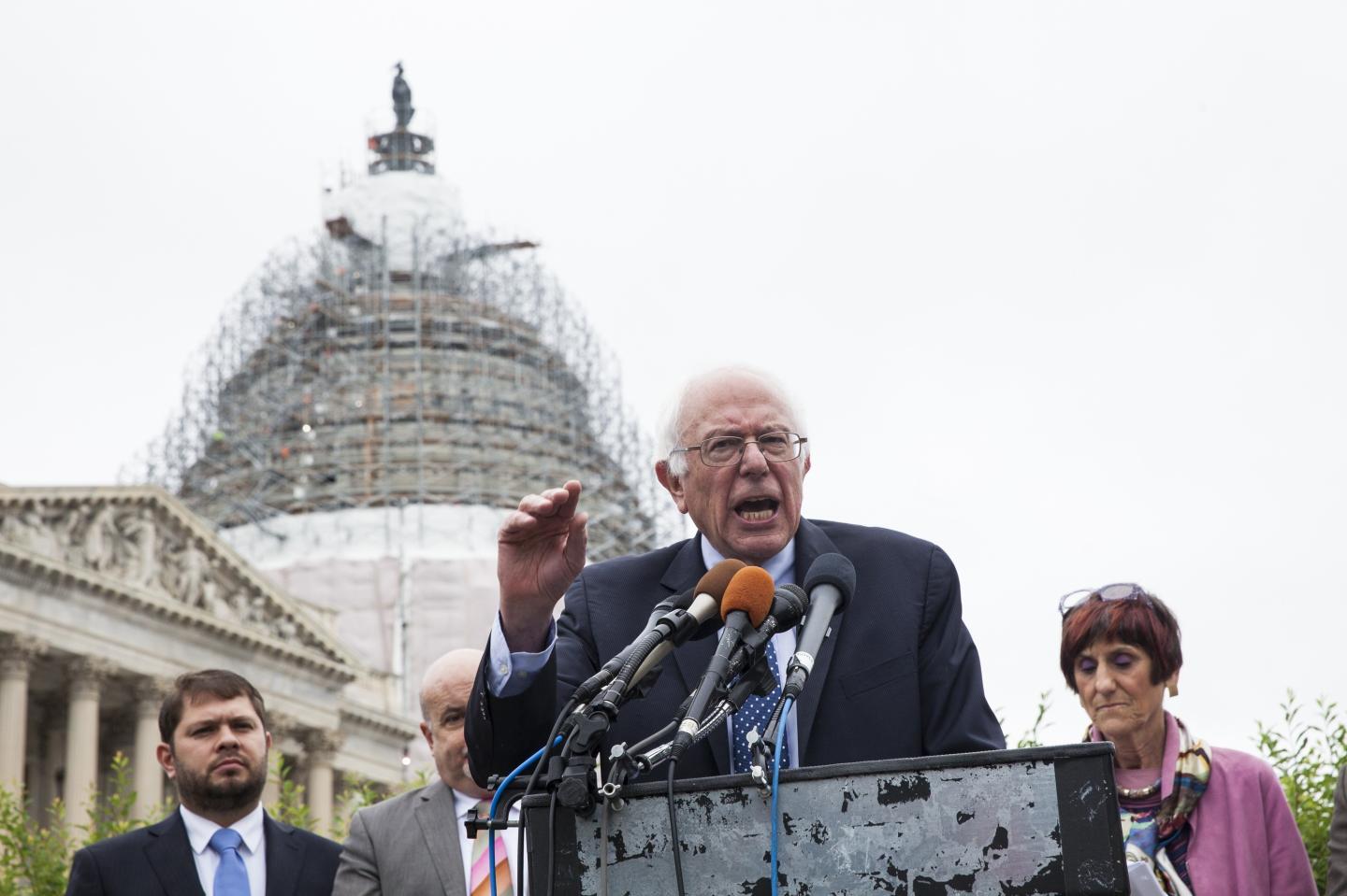 US Senator Bernie Sanders Speaks out against the TPA and TPP