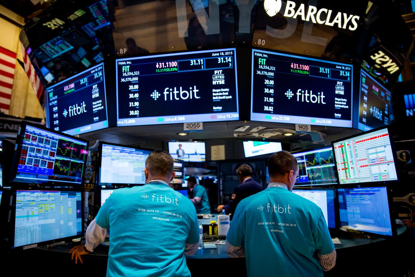 Fitness Tracker Company Fitbit Debuts As Public Company On NYSE