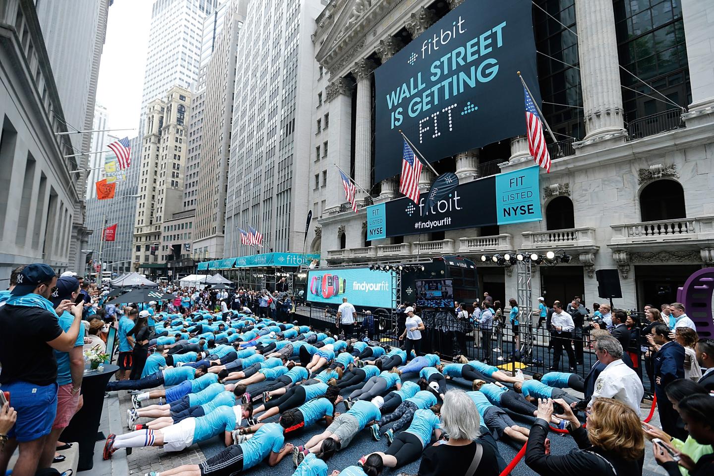Fitbit IPO Celebration With Harley Pasternak