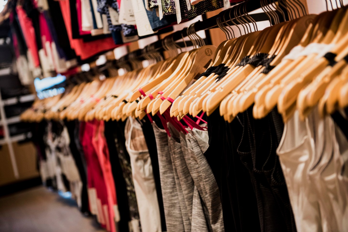 Lululemon Athletica Inc. Chief Executive Officer Laurent Potdevin At New Hong Kong Store