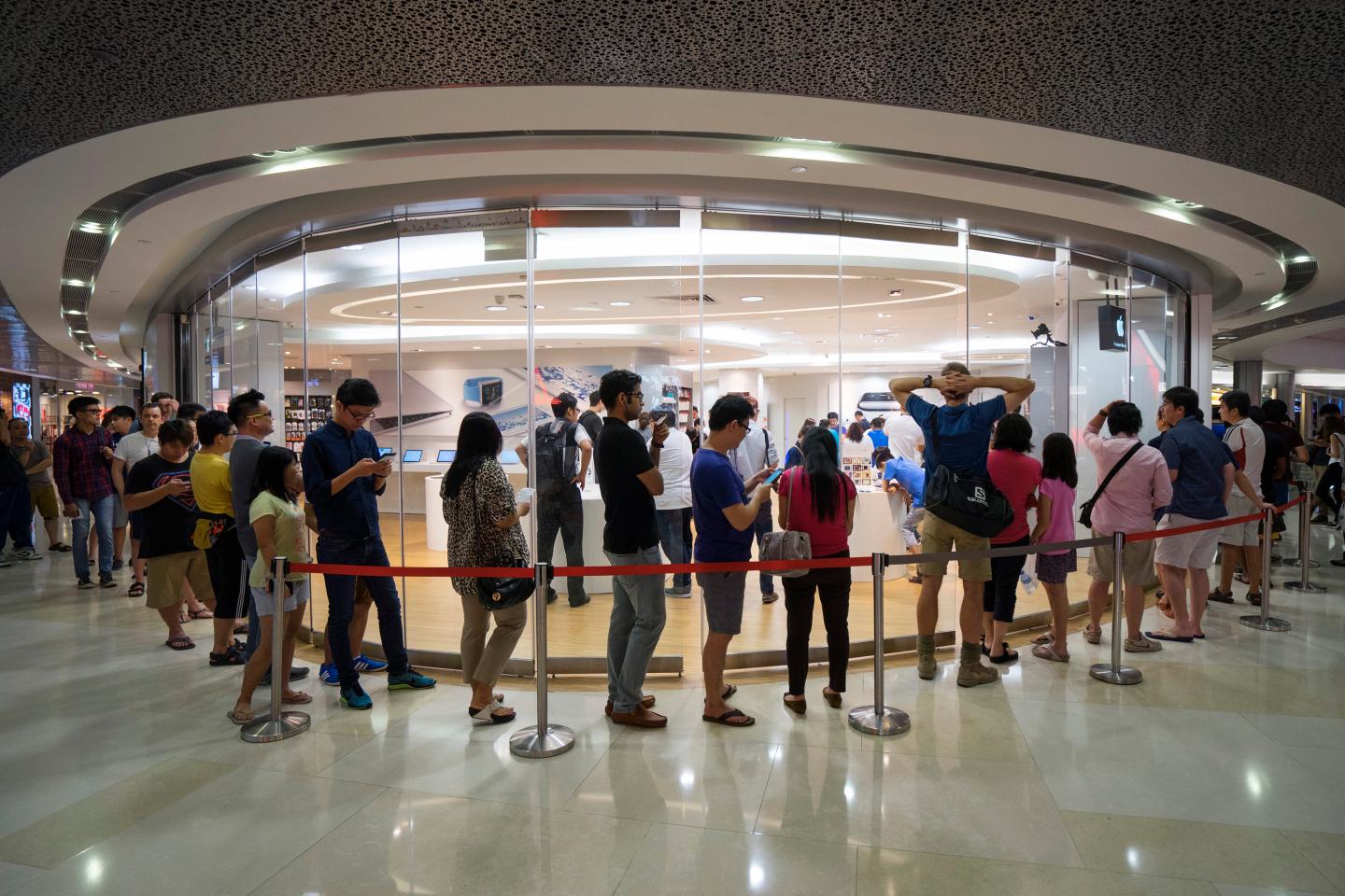 Apple Inc.'s Apple Watch Goes On Sale In Singapore