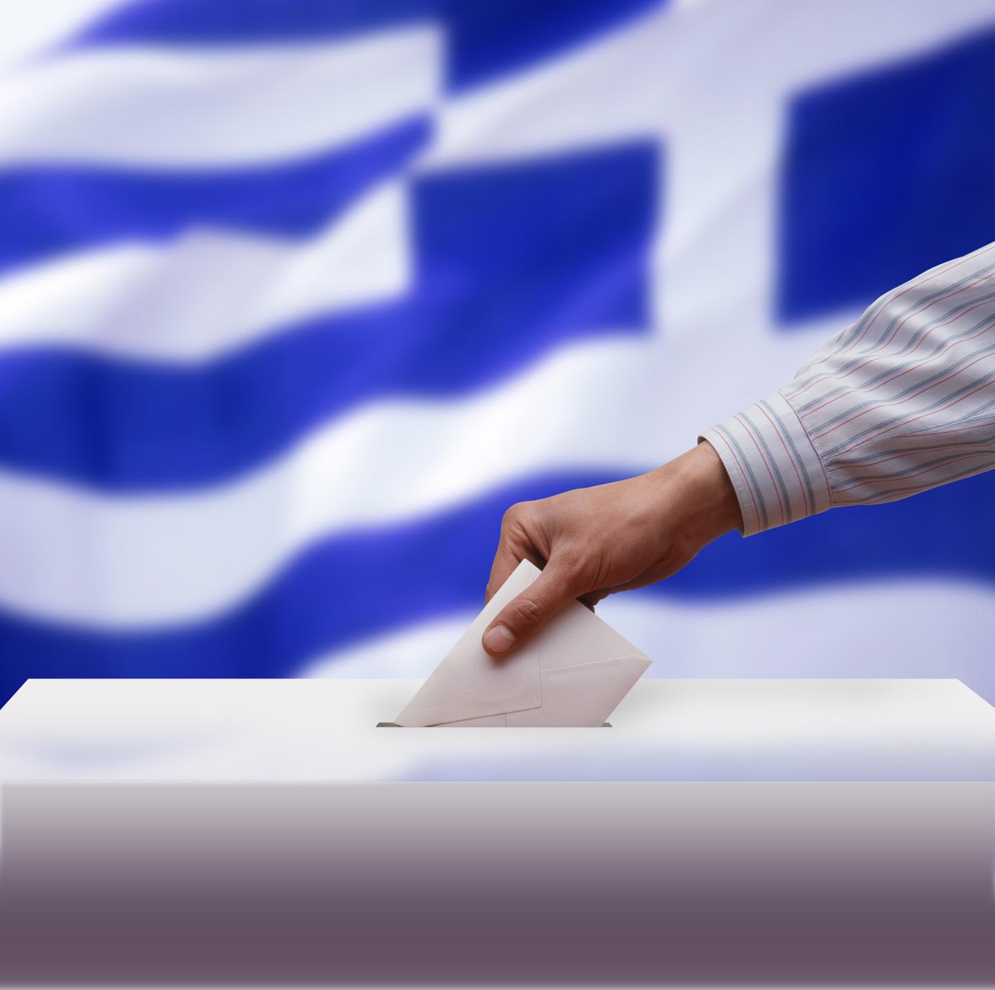A Greek voter