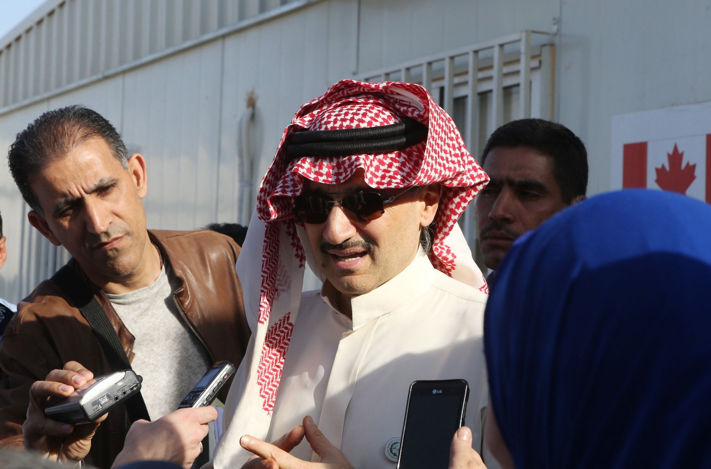 Al-Waleed bin Talal in Jordan