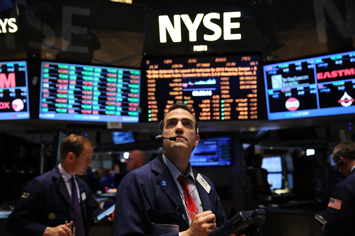 Markets React To Federal Reserve Policy Announcement