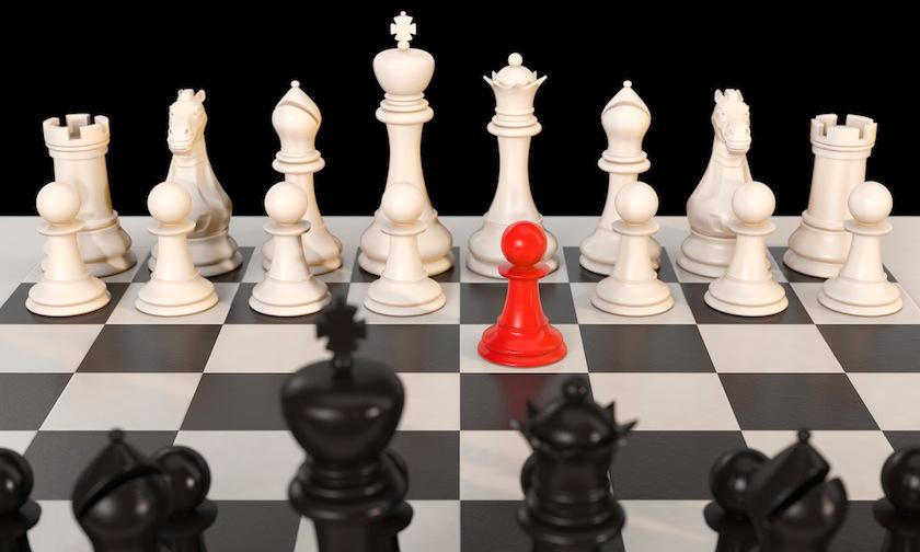 different chess piece