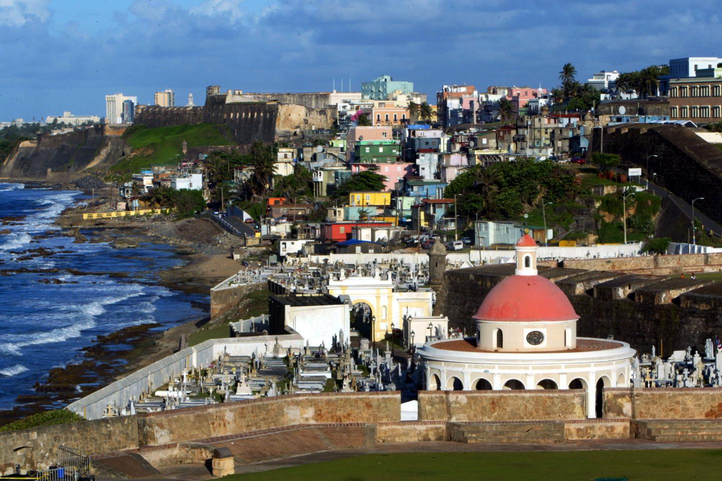 Old San Juan the original capital city of San Juan, Puerto Rico.