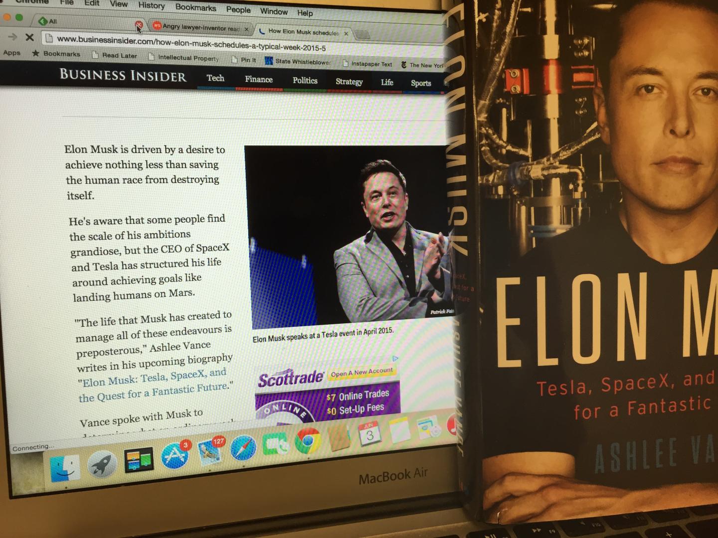 How much is too much? Excerpts of Elon Musk bio raise copyright questions