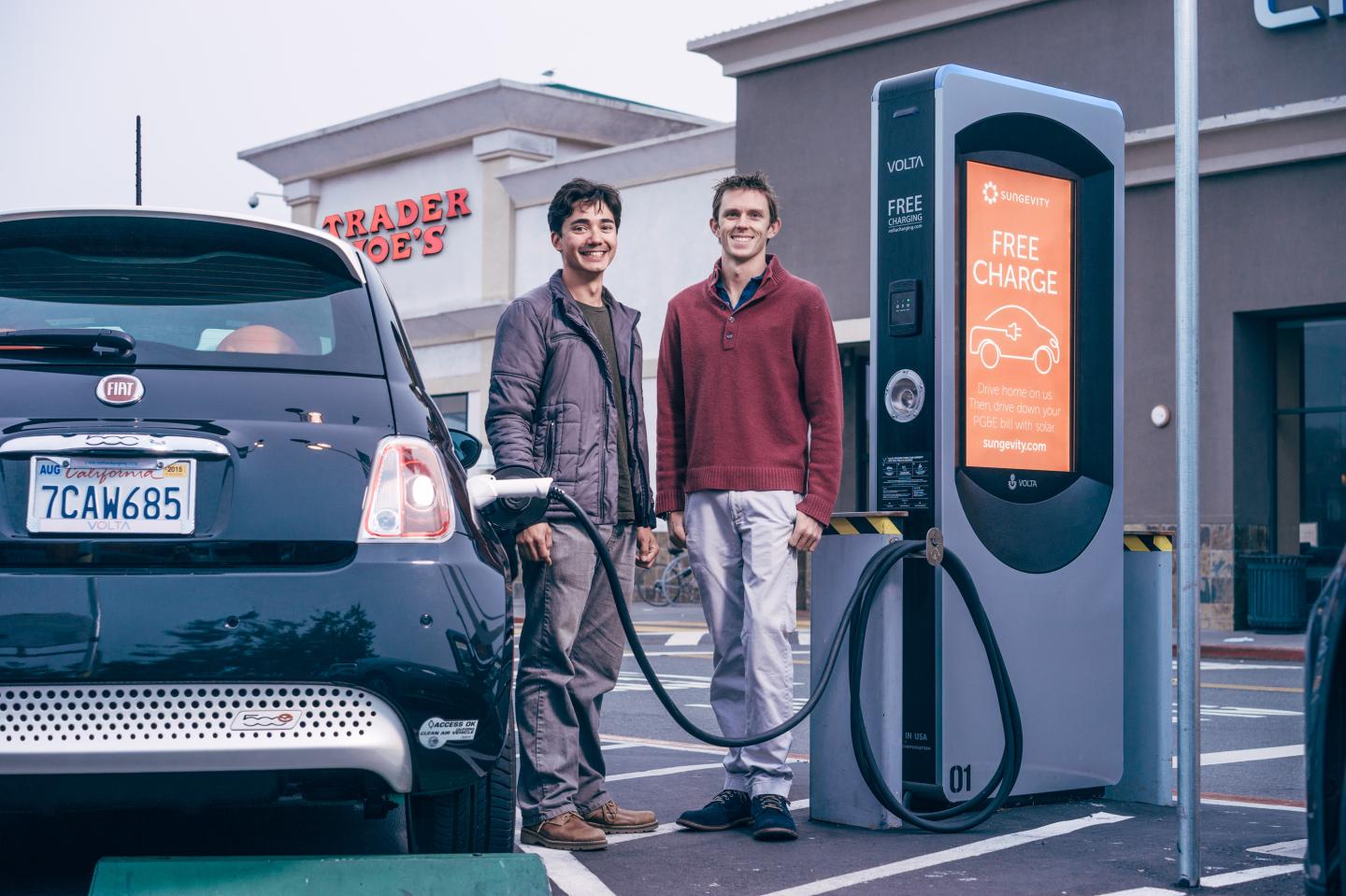 This startup is convincing brands to pay for charging electric cars