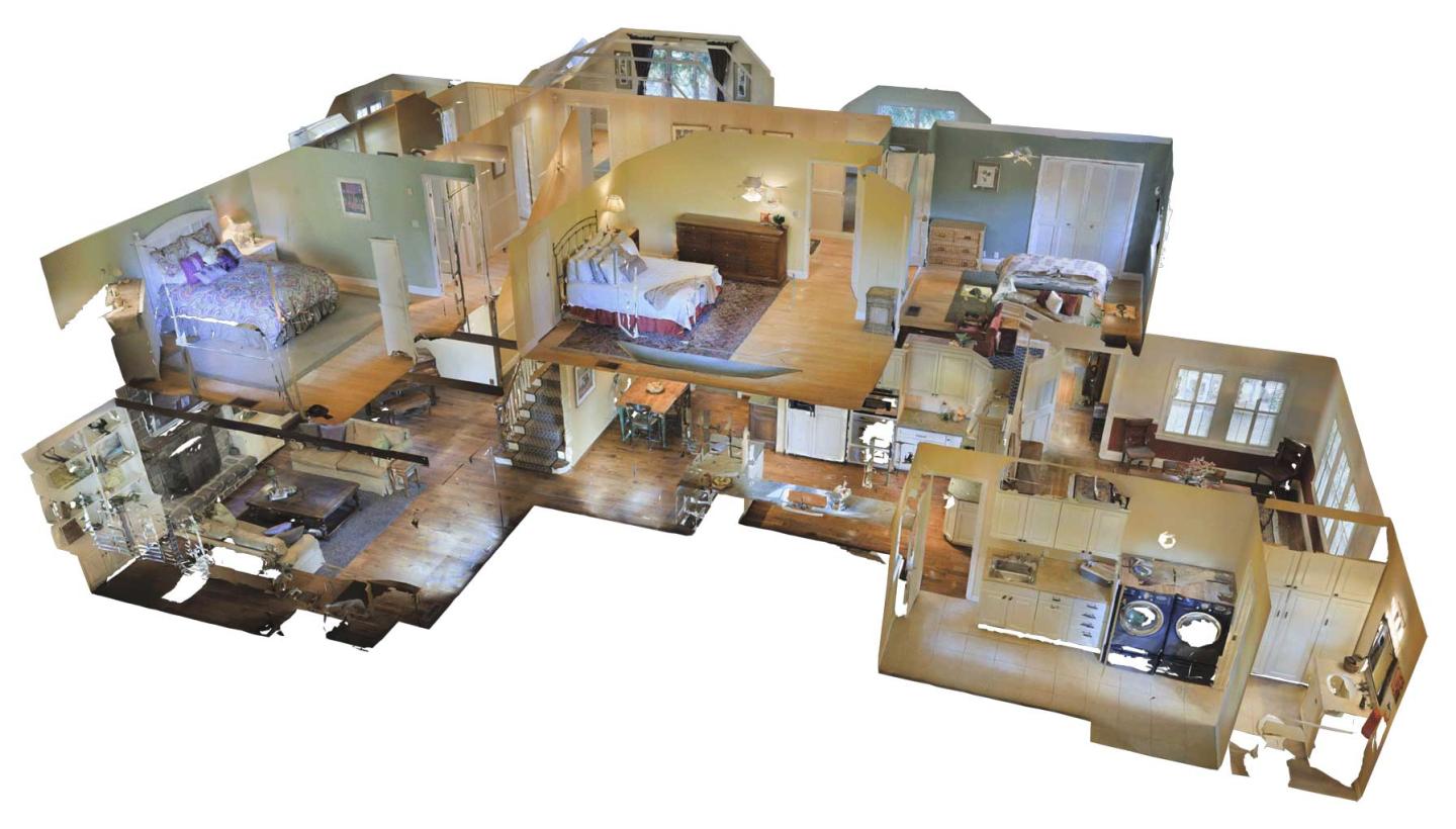 Matterport's 3D modeling technology lets people explore houses virtually.
