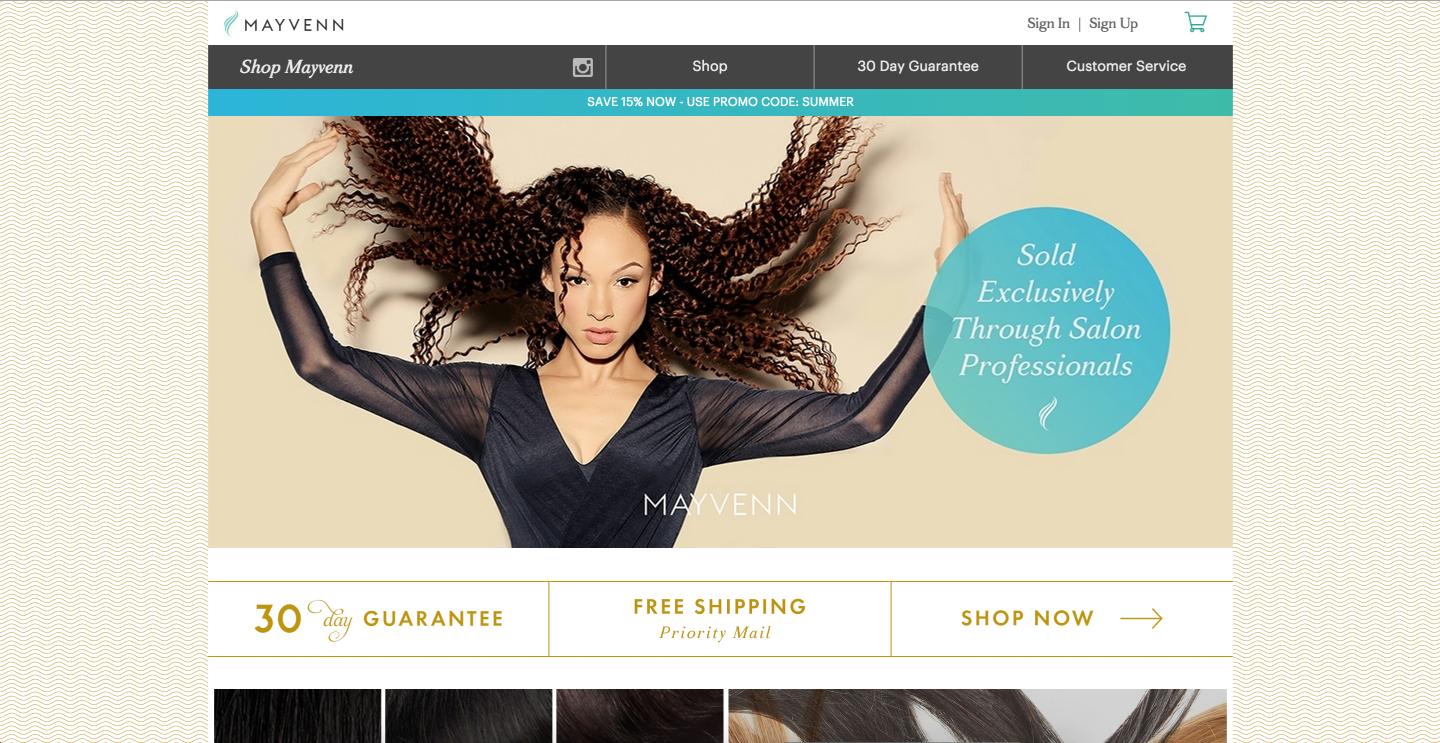 Mayvenn raises $10 million for its hair extension empire