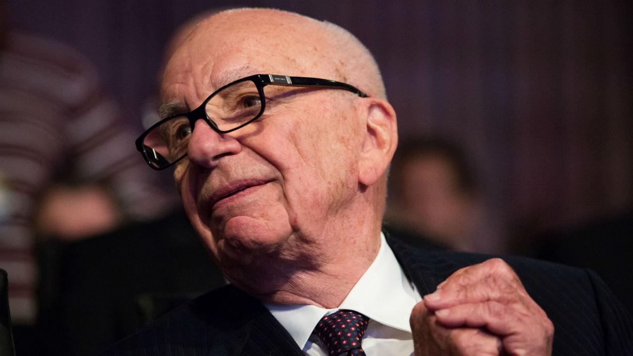 Rupert Murdoch talks about anointed son James