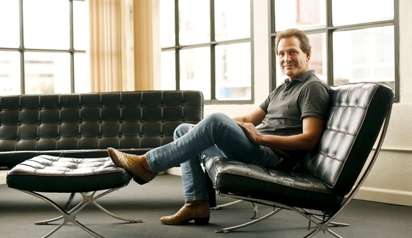 PayPal President and CEO designee Dan Schulman poses for a portrait at Terra Gallery in San Francisco