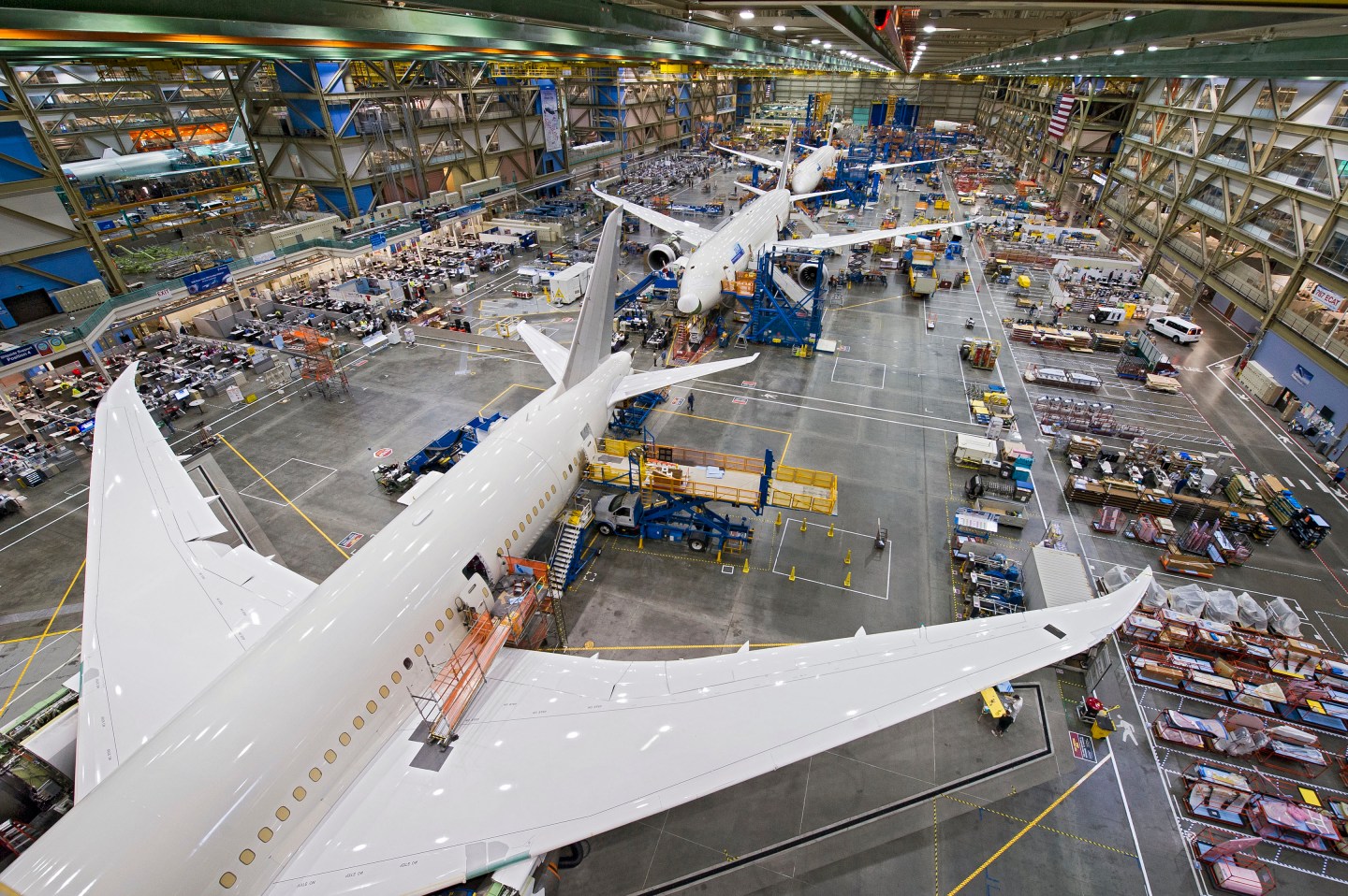 787 Factory Photos - Everett WA Oct. 2012