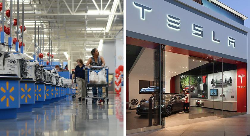Walmart and Tesla have a lot in common when it comes to taxes