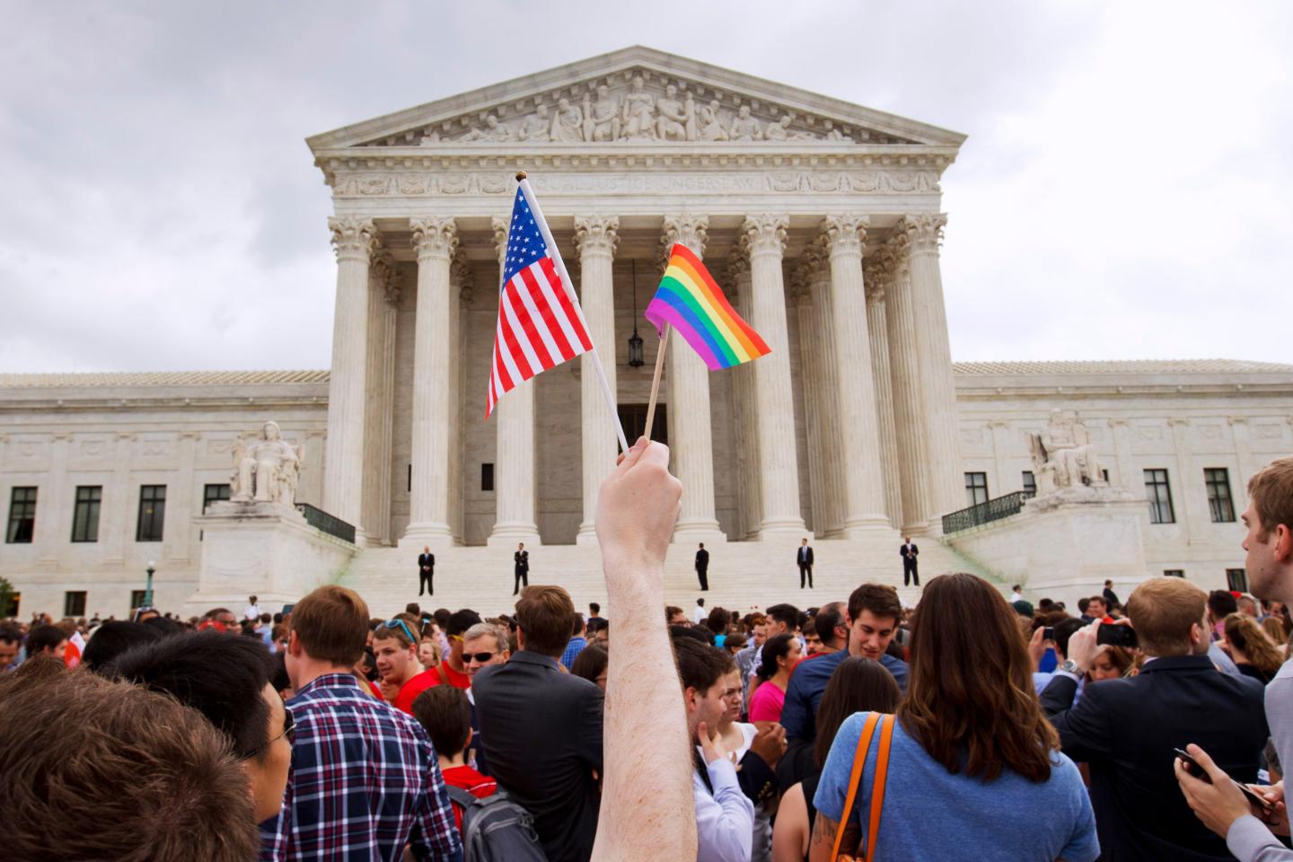 APTOPIX Supreme Court Gay Marriage