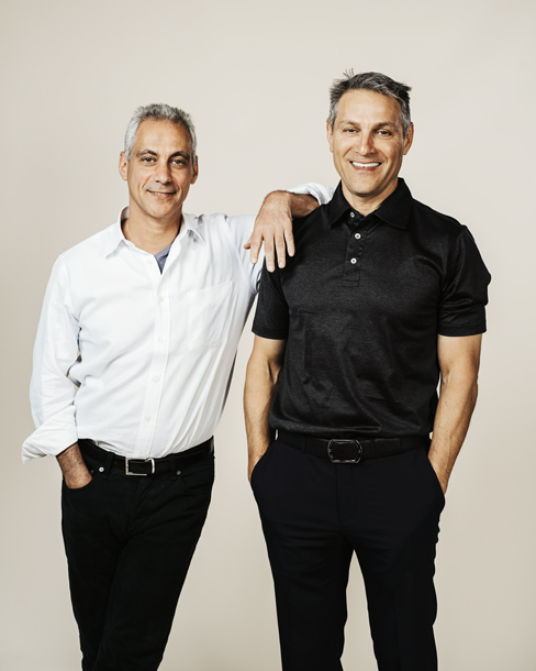 Rahm and Ari Emanuel