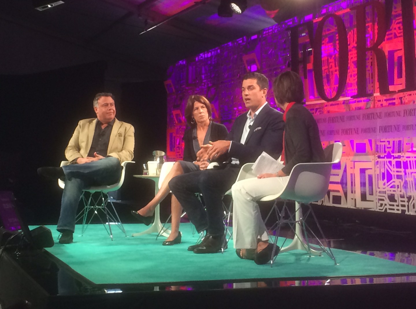 Dion Weisler of HP, Helena Foulkes of CVS, Tom Farley of NYSE at 2015 Fortune Brainstorm Tech