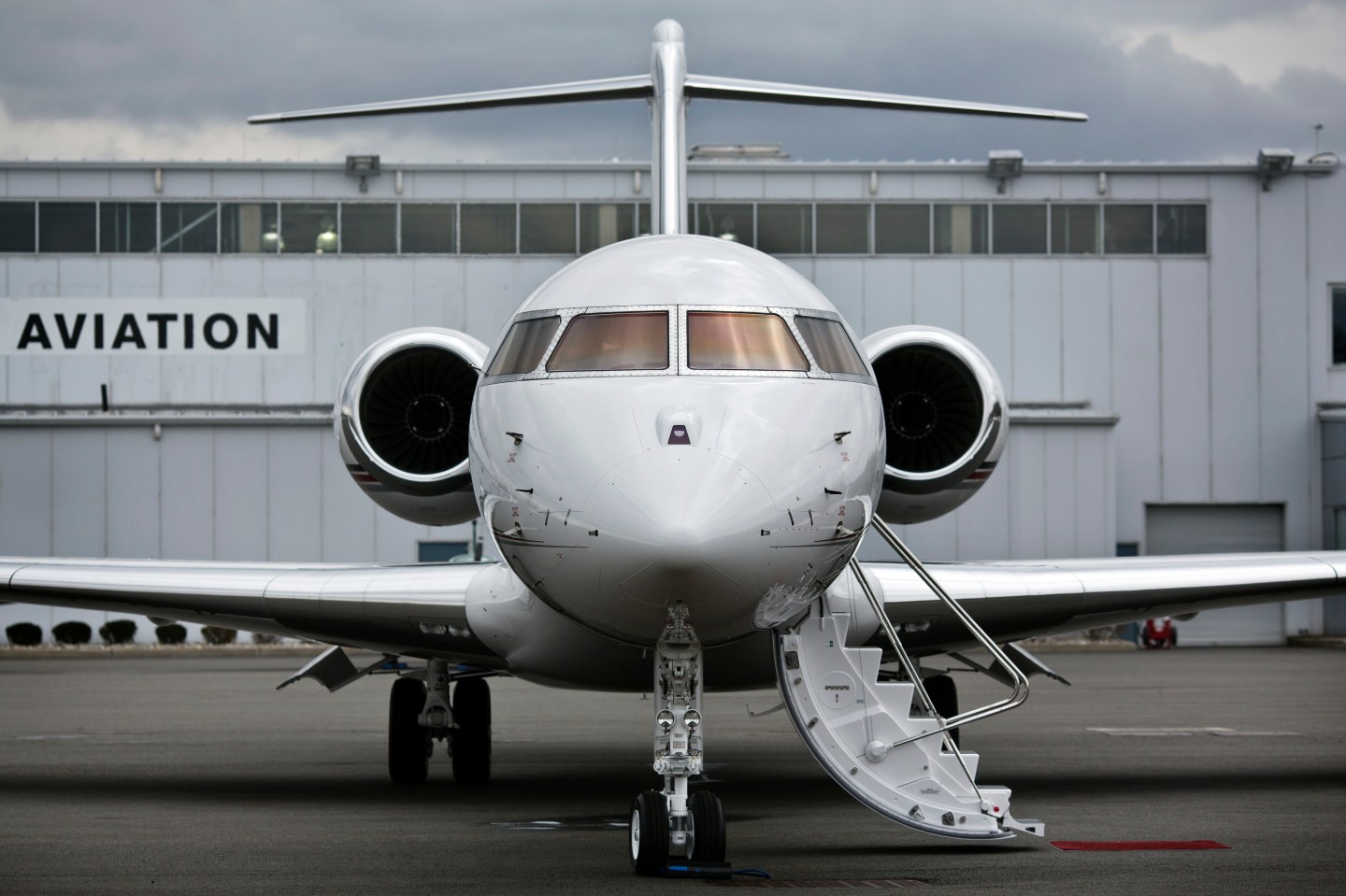 Portraits of NetJets Inc. CEO Jordan Hansell