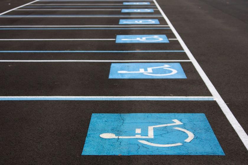 Disabled parking Spaces