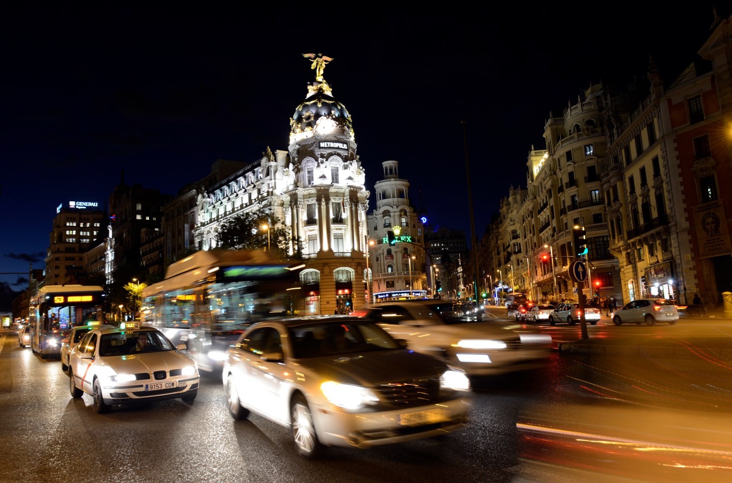SPAIN-MADRID-SKYLINE