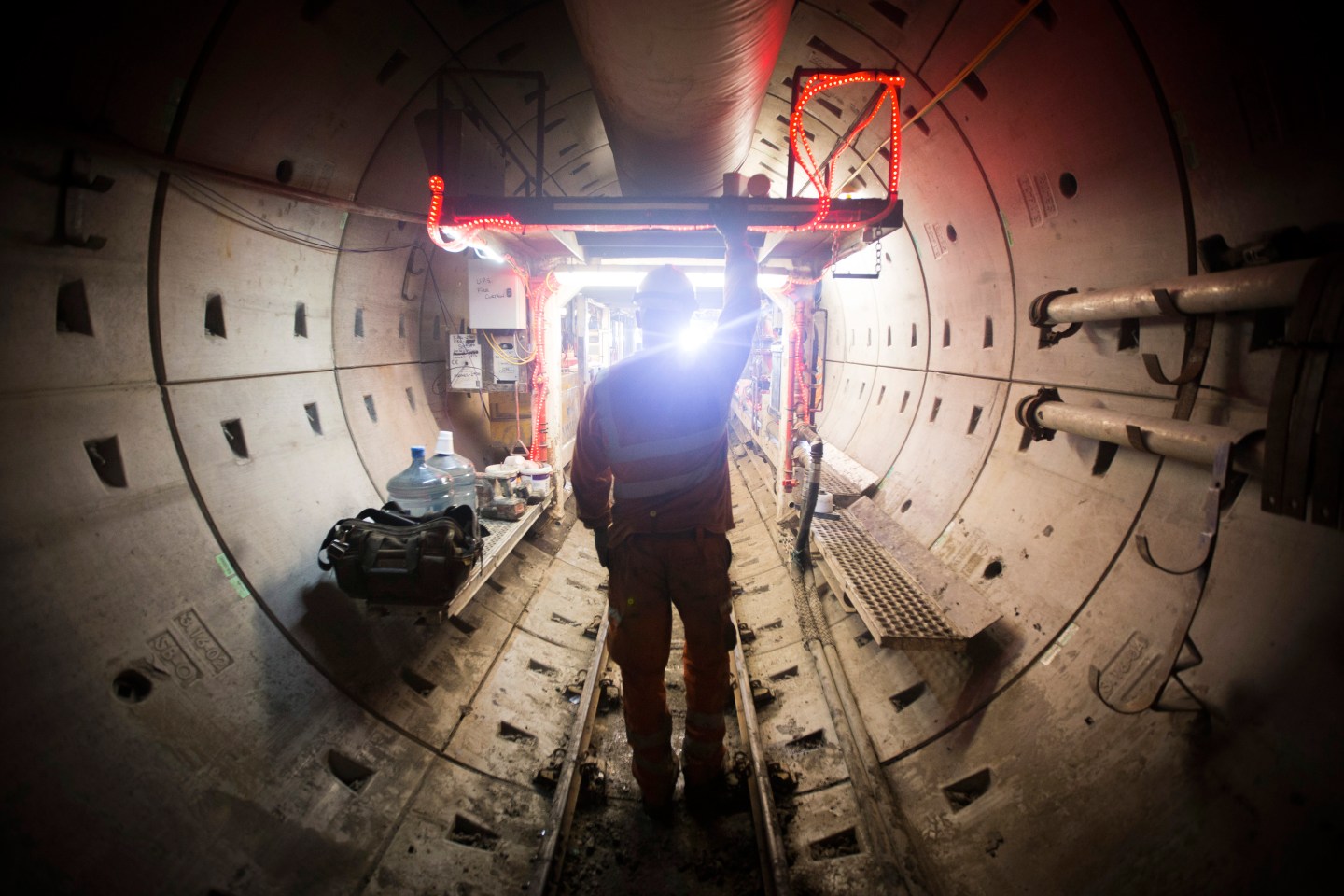 National Grid Tunnel Under Central London