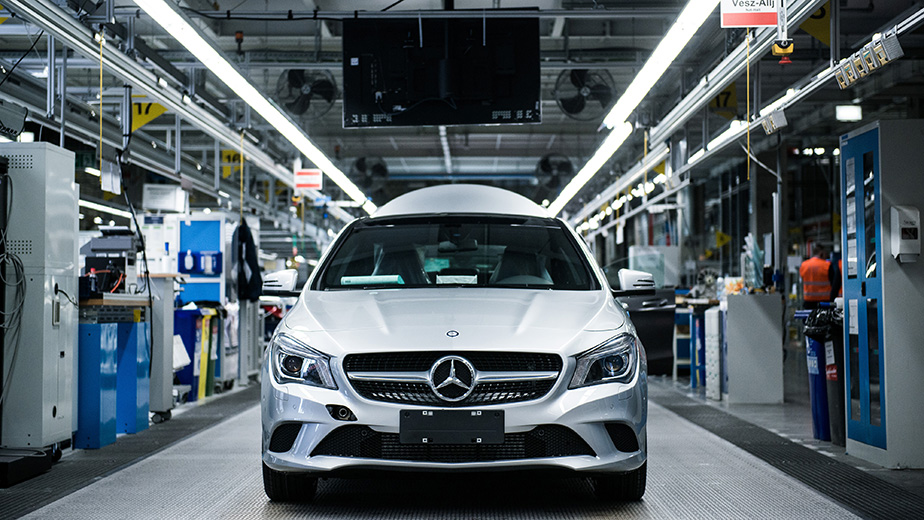 Automobile Production At Mercedes-Benz AG's Hungarian Plant