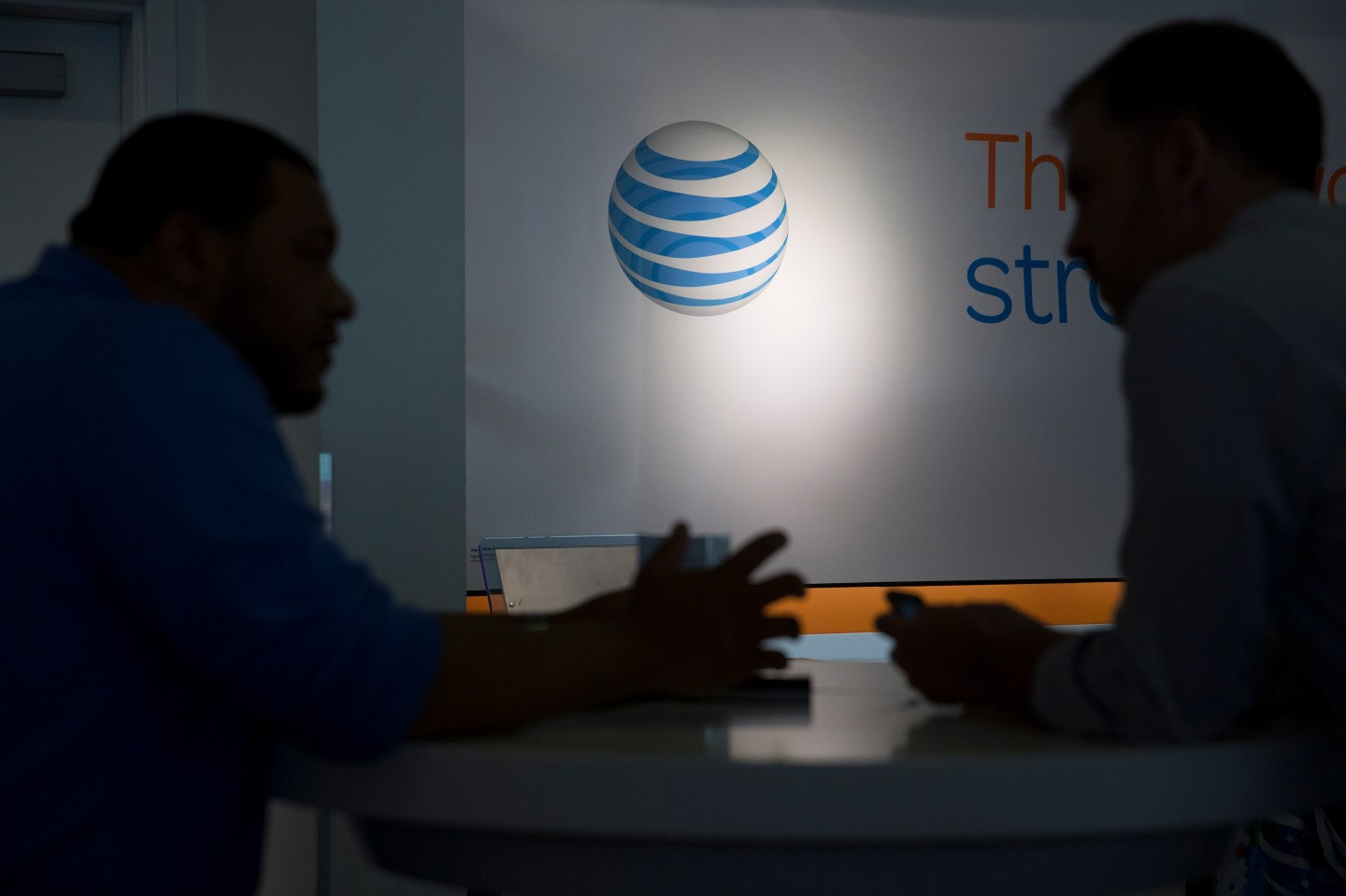 Inside An AT&T Inc. Store Ahead Of Earnings Figures